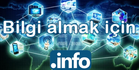 Bilgi almak için .INFO