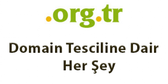 .org.tr Domain Tesciline Dair Her Şey