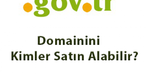 .gov.tr Domainini Kimler Satın Alabilir?