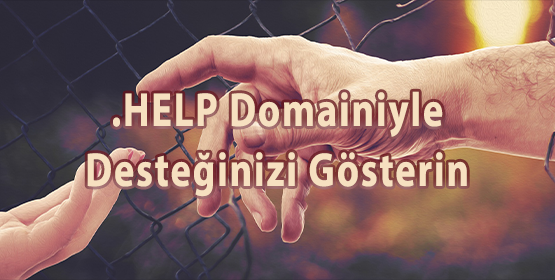 .HELP Domainiyle Desteğinizi Gösterin!